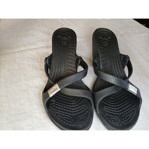 Crocs Cyprus V heels, Black W9